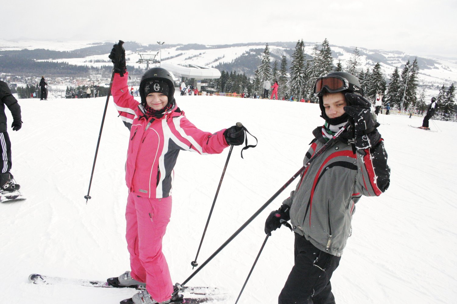 Widok z Kotelnicy Białczańskiej.