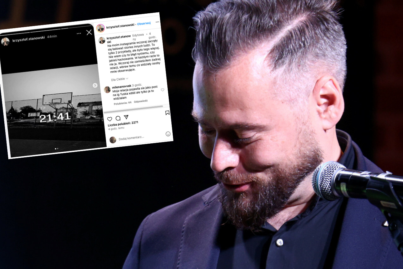 Awaria Instagrama. Stanowski pokazuje dziwną relację na swoim koncie