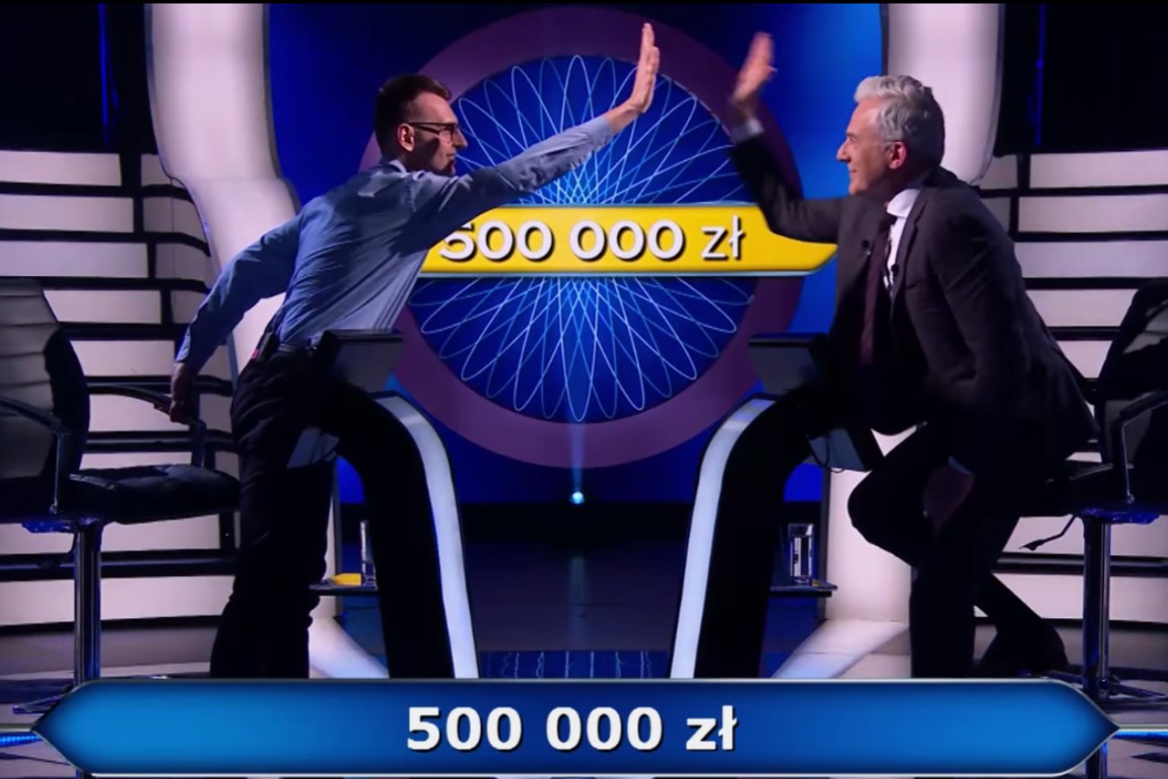Znakomita gra Tomasz Orzechowskiego w "Milionerach". Usłyszy 12. pytanie