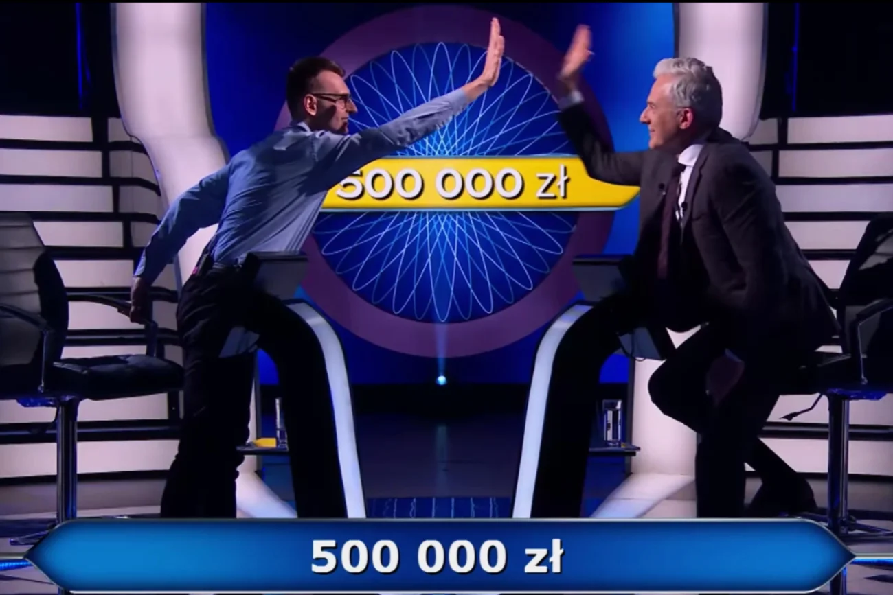 Znakomita gra Tomasz Orzechowskiego w "Milionerach". Usłyszy 12. pytanie