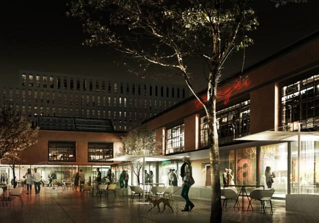 Wizualizacja nowej Hali Koszyki, Warszawa