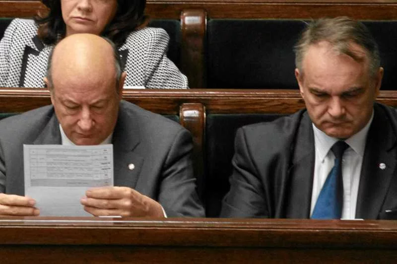 Jacek Rostowski i Waldemar Pawlak