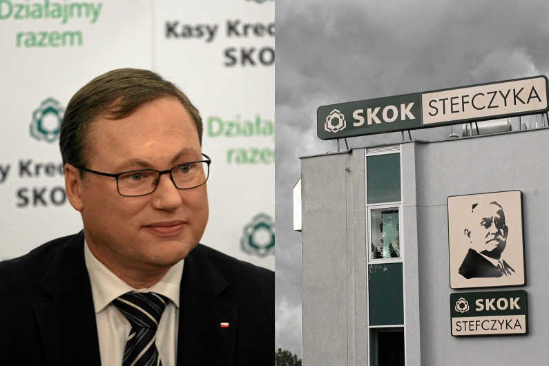 Grzegorz Bierecki, przez 20 lat prezes SKOK, może liczyć na obronę ze strony polityków PiS.