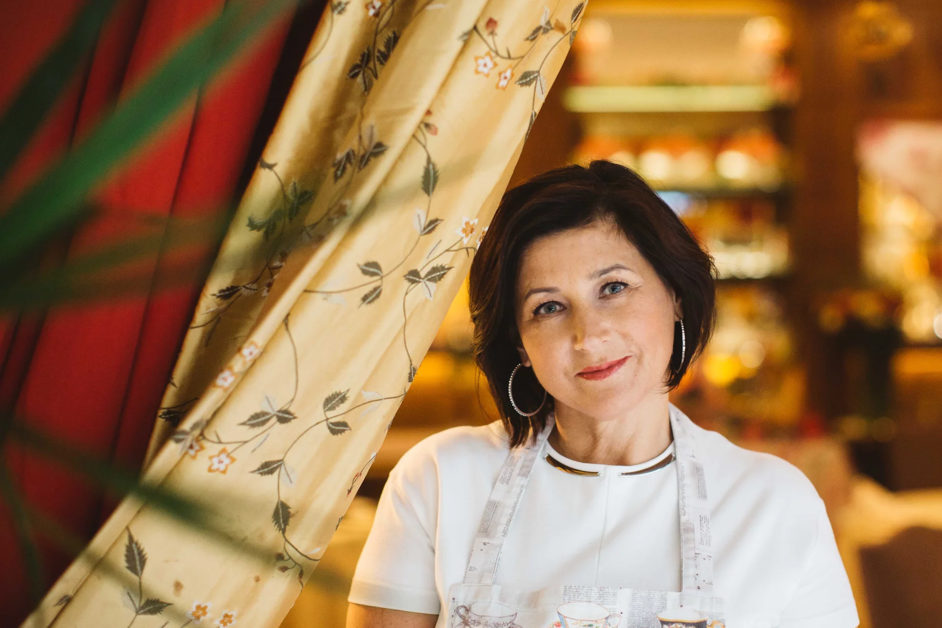 Pani Katarzyna Wasilewska, właścicielka restauracji Dom Polski na ul. Francuskiej 11 w Warszawie