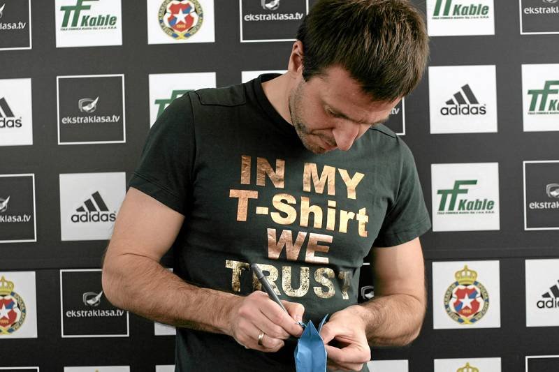 Maciej Żurawski - kiedyś pan piłkarz, dziś pan ambasador.