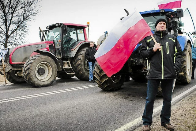 Polska ziemia tylko dla Polaków - postulują protestujący rolnicy