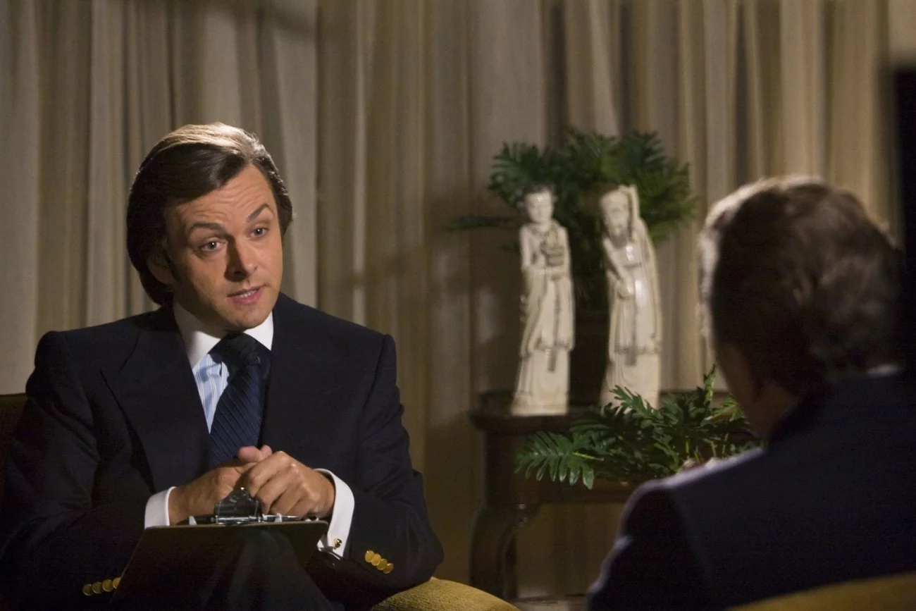 Michael Sheen w filmie "Frost/Nixon".