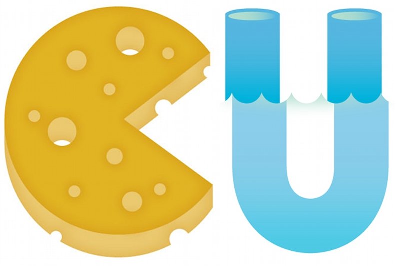 Projekt literki C z alfabetu nr 11 i literki U z alfabetu nr 9