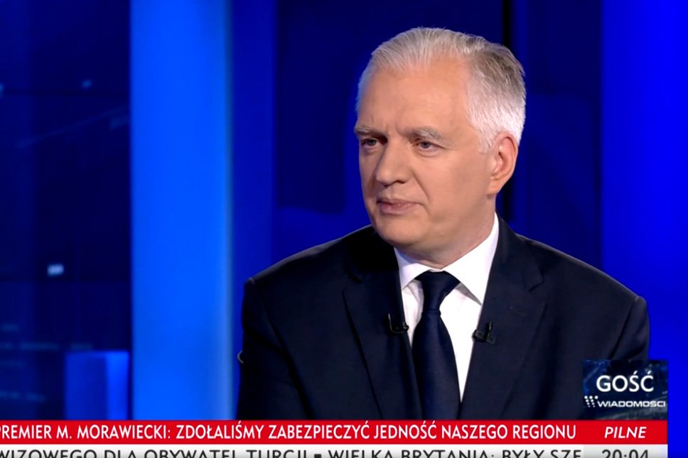 Jarosław Gowin na razie nie widzi Mateusza Morawieckiego jako następcy prezesa Jarosława Kaczyńskiego.
