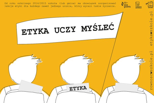 Fundacja Wolność od Religii przypomina, że polscy uczniowie mogą uczęszczać na lekcje etyki