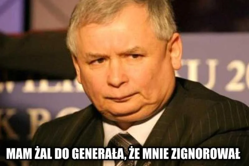 Jeden z memów, opublikowany przez profil "Jarek pier...isz, nie było Cię tam"