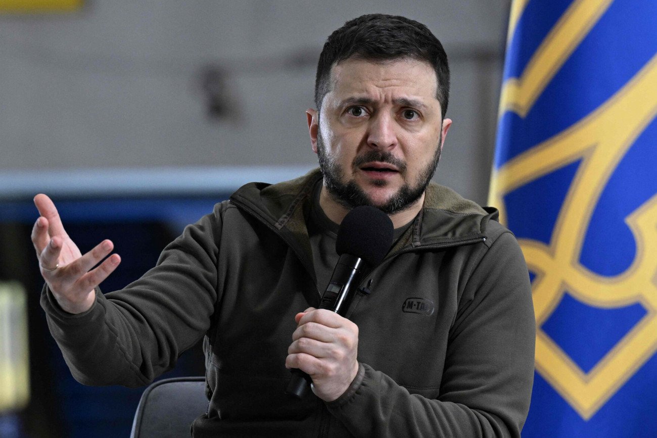 Wołodymyr Zełenski, prezydent Ukrainy