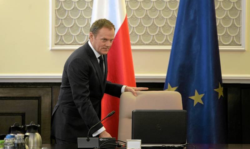 Premier Donald Tusk na posiedzeniu rządu