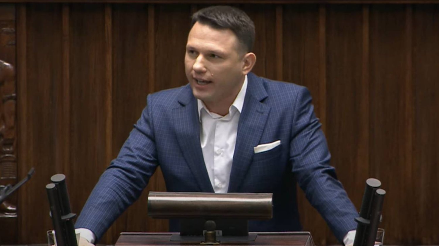 Sławomir Mentzen uderzył w PiS w Sejmie