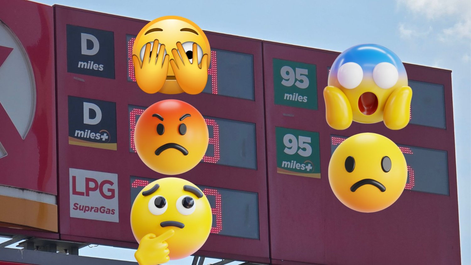 Pojeździłem z rana po stacjach paliw. Już nie potrzebuję kawy po tym, co zobaczyłem