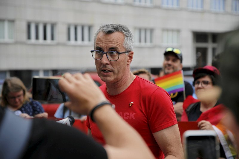 Andreas Wolter dostał pogróżki za udział w Marszu Równości w Katowicach.