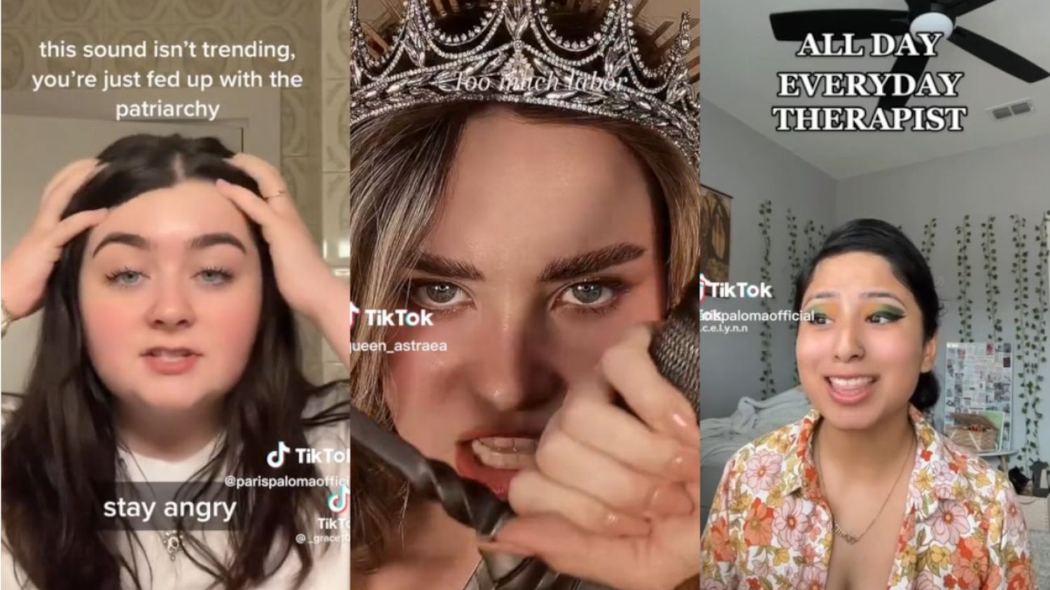 "Labour" Paris Paloma na TikToku kobiety na TikToku