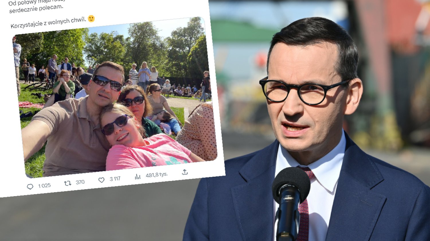 Morawiecki chwali władze Warszawy? Trzaskowski odpowiada na wpis premiera.