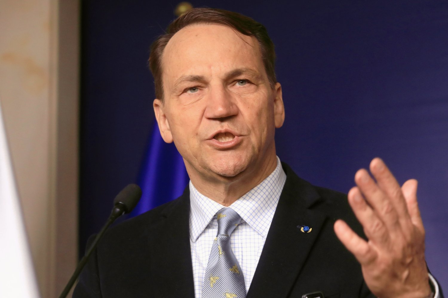 "Rosja drwi z wysiłków Trumpa". Sikorski znów nie patyczkował się ws. wojny w Ukrainie