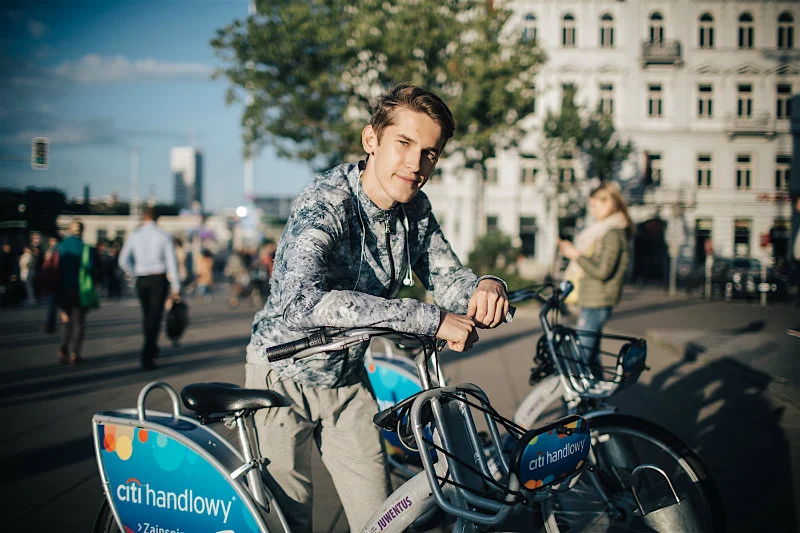 Mykoła: W Kijowie rowerów miejskich brak