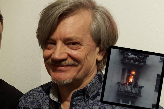 To lokal Stefana Okołowicza został podpalony przez uczestników Marszu Niepodległości.