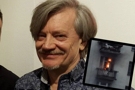 To lokal Stefana Okołowicza został podpalony przez uczestników Marszu Niepodległości.