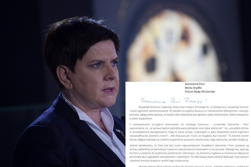 Ktoś odpowiedział Szydło na list do kierowcy seicento.