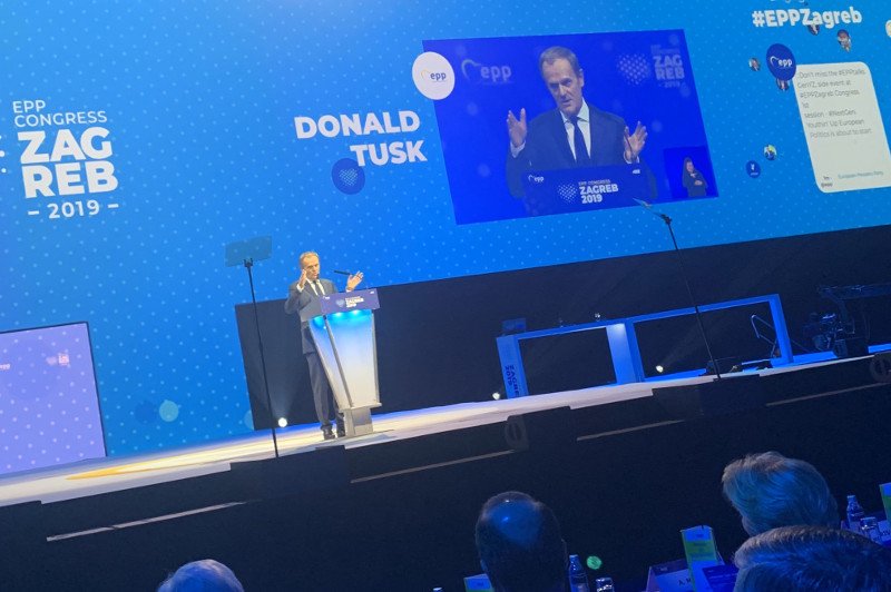 Donald Tusk przewodniczącym Europejskiej Partii Ludowej.