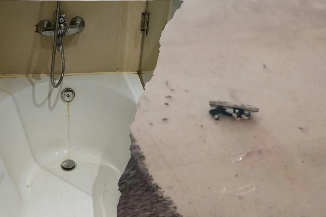 Warunki w hotelu zastępczym w Egipcie Złe warunki w hotelu zastępczym w Egipcie