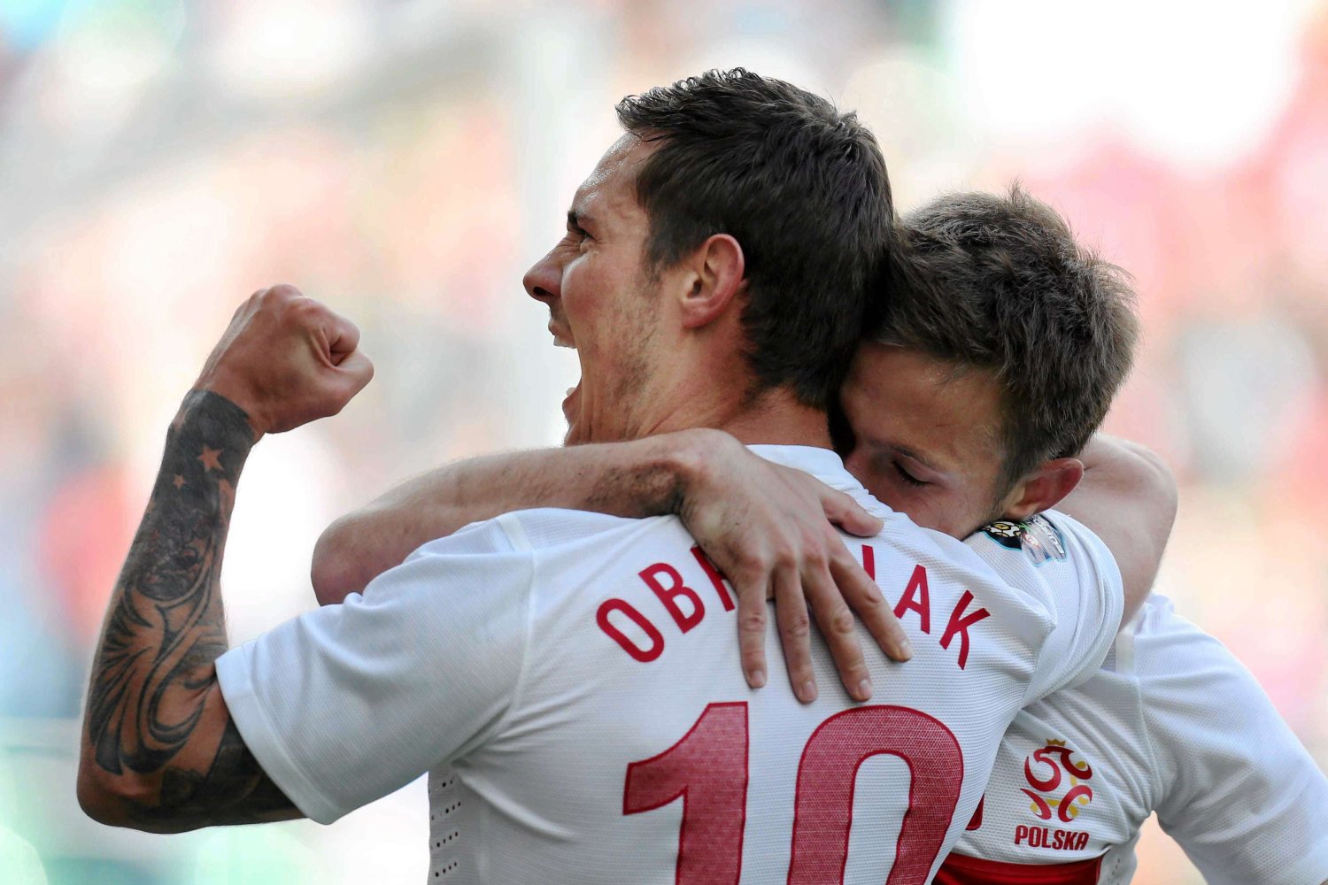 Ludovic Obraniak na meczu Polska - Andora, 02.06.2012