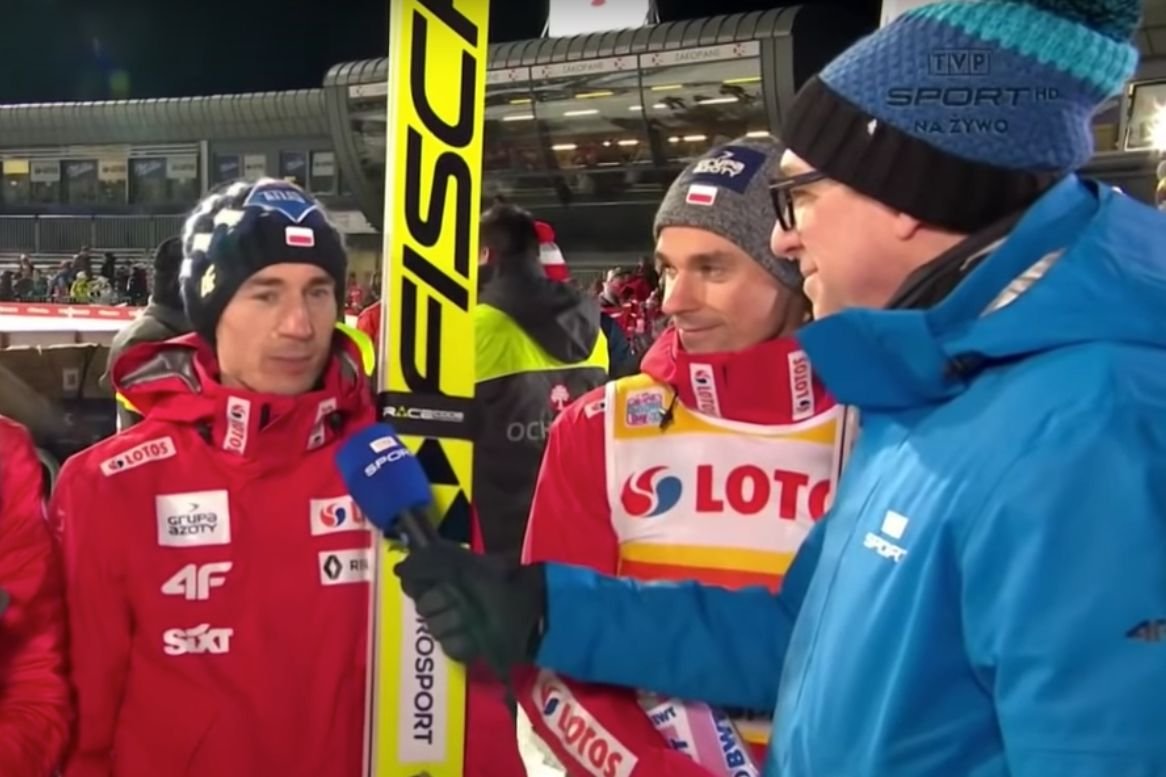 Po konkursie w Zakopanem, Kamil Stoch powiedział uszczypliwy komentarz w kierunku dziennikarza TVP Sport.