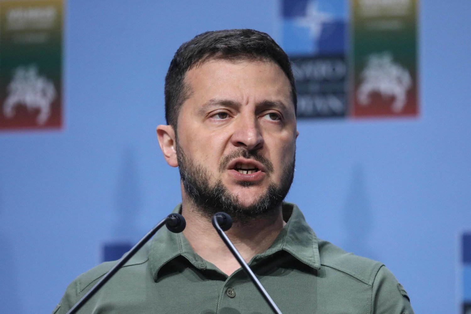 Prezydent Wołodymyr Zełenski.