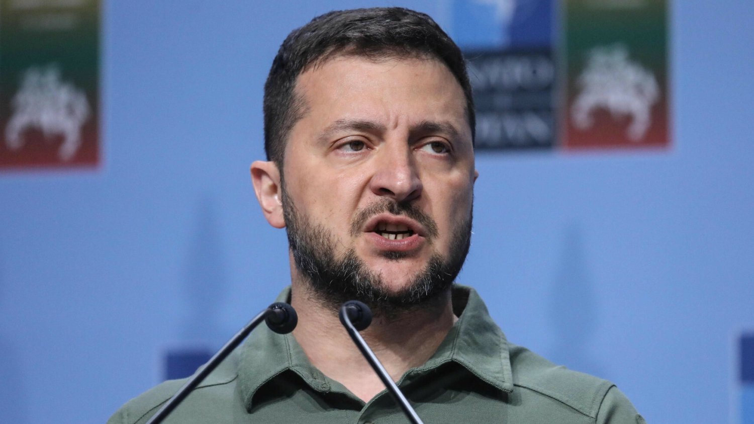 Prezydent Wołodymyr Zełenski.