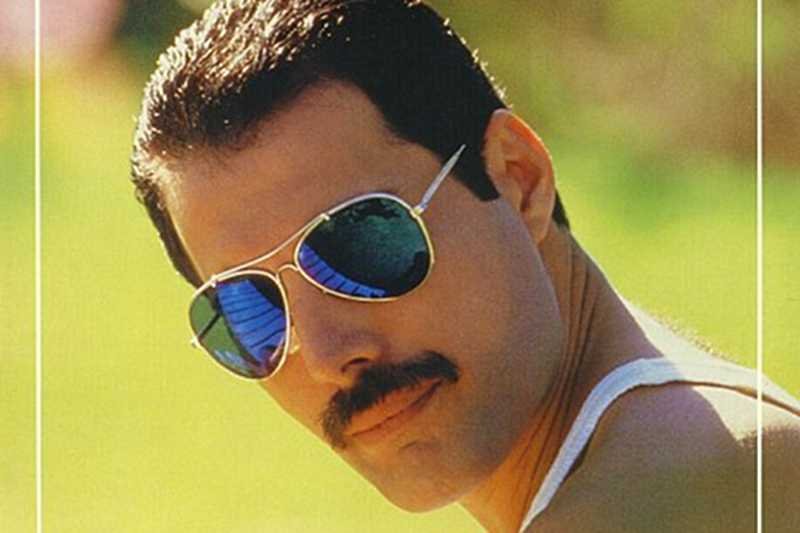 Okładka płyty Freddiego Mercurego