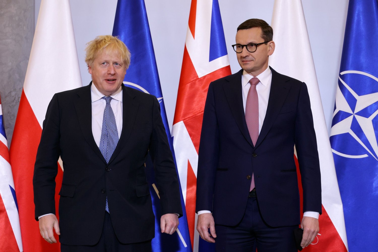 Polski i brytyjski premier spotkali się w czwartek w Warszawie.