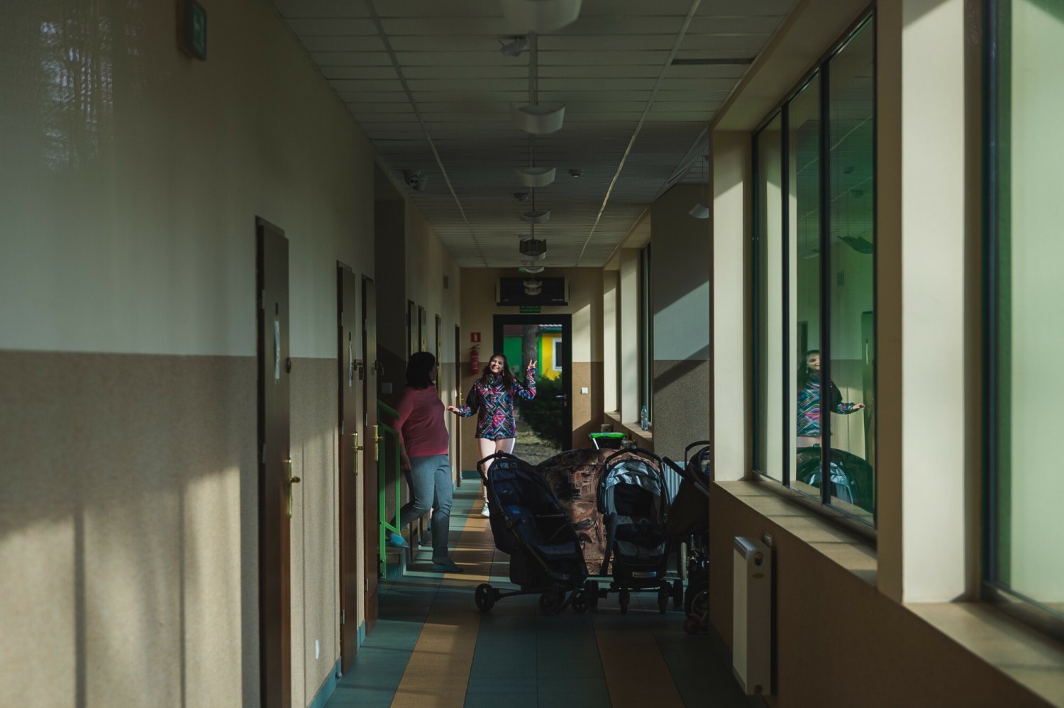 Na zdjęciu Powiatowe Centrum Młodziezy w Garczynie, które przyjęło ponad sto dzieci z domów dziecka z Ukrainy z obwodu chmielnickiego.