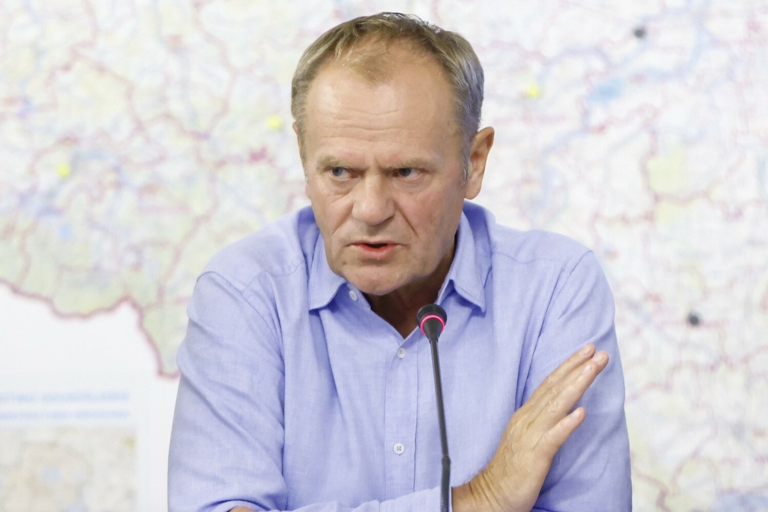 Powódź w Polsce. Tak Tusk dowiedział się, że kobieta potrzebuje pomocy.