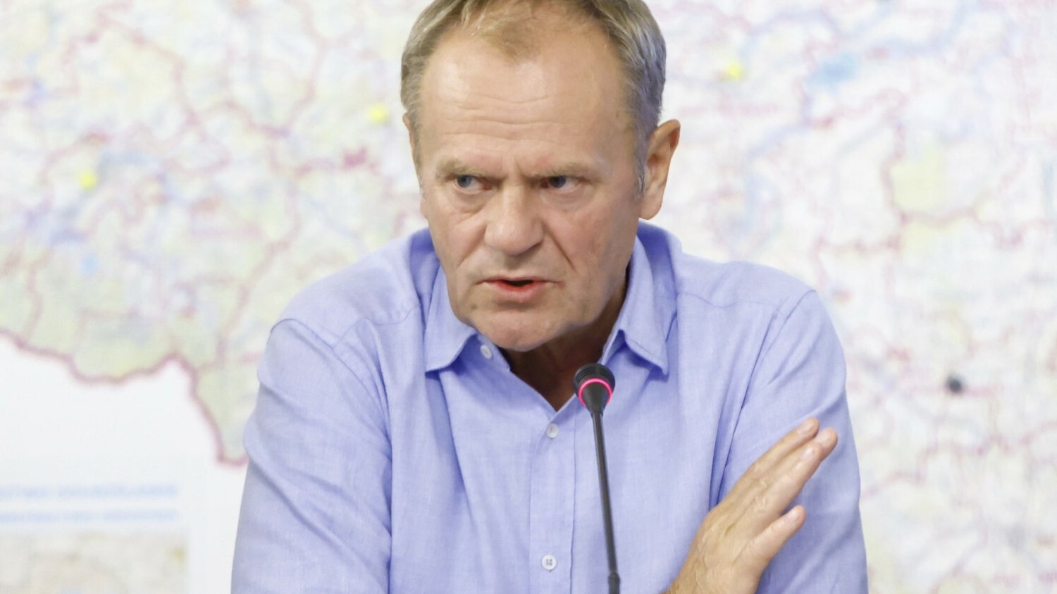 Powódź w Polsce. Tak Tusk dowiedział się, że kobieta potrzebuje pomocy.