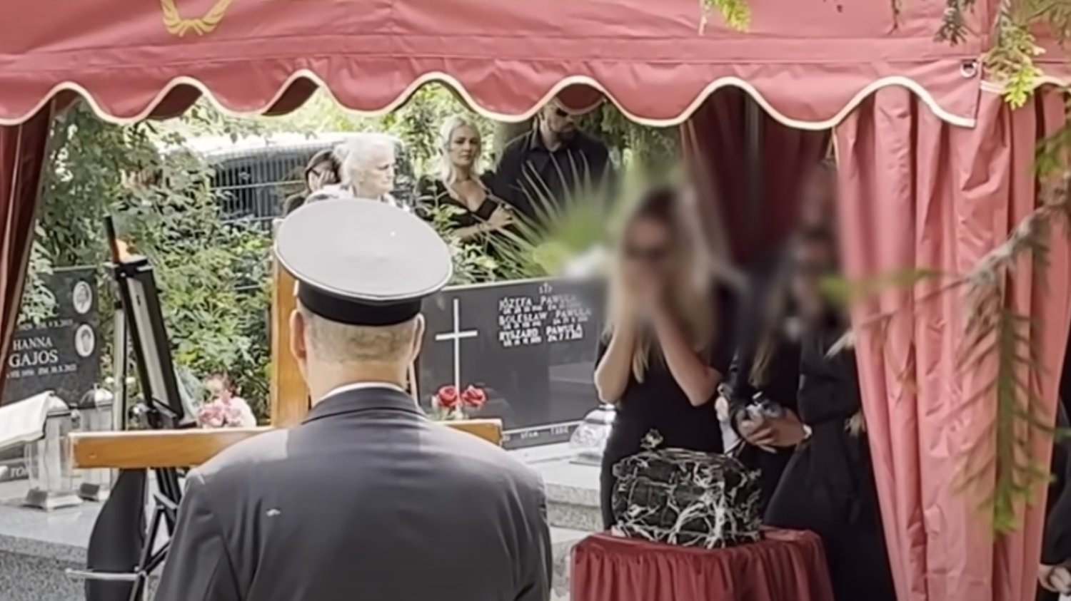 Pogrzeb Patryka P. Uczestniczyła w nim jego dziewczyna.