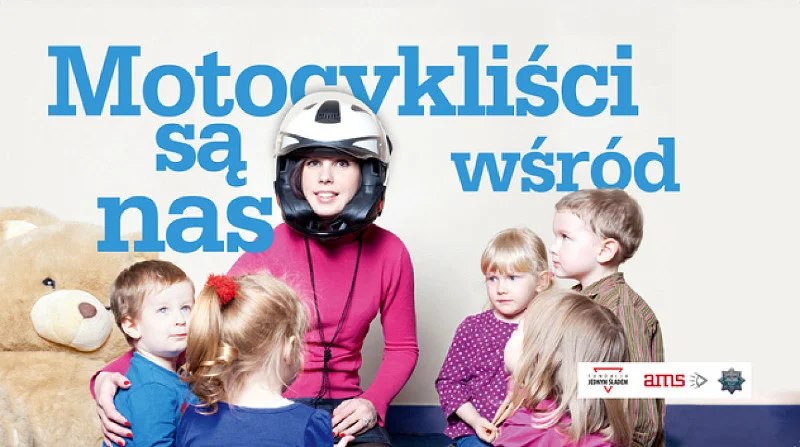 Kilka lat temu Fundacja Jednym Śladem wystartowała z akcją społeczną "Motocykliści są wśród nas".