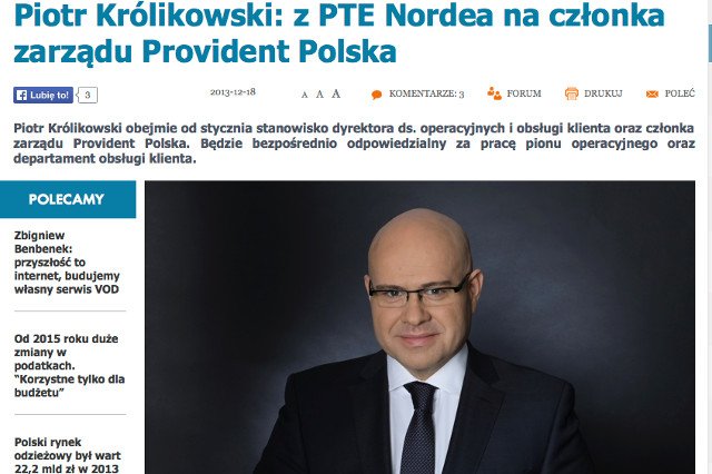 Przeczuwał likwidację OFE?