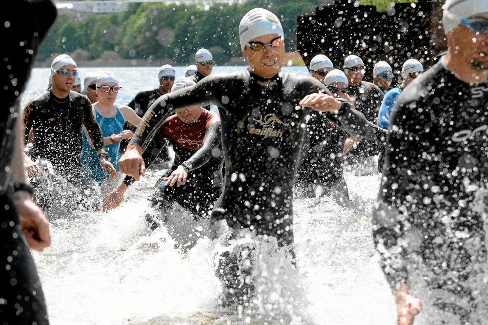Zawody triathlonowe