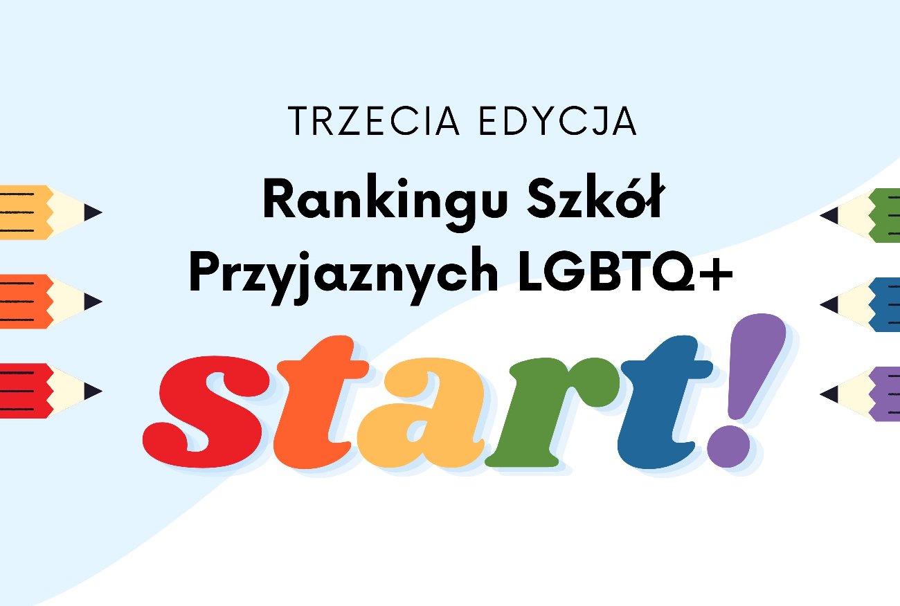 Rusza Ranking Szkół Przyjaznych LGBTQ+! Oddaj głos na swoją szkołę.