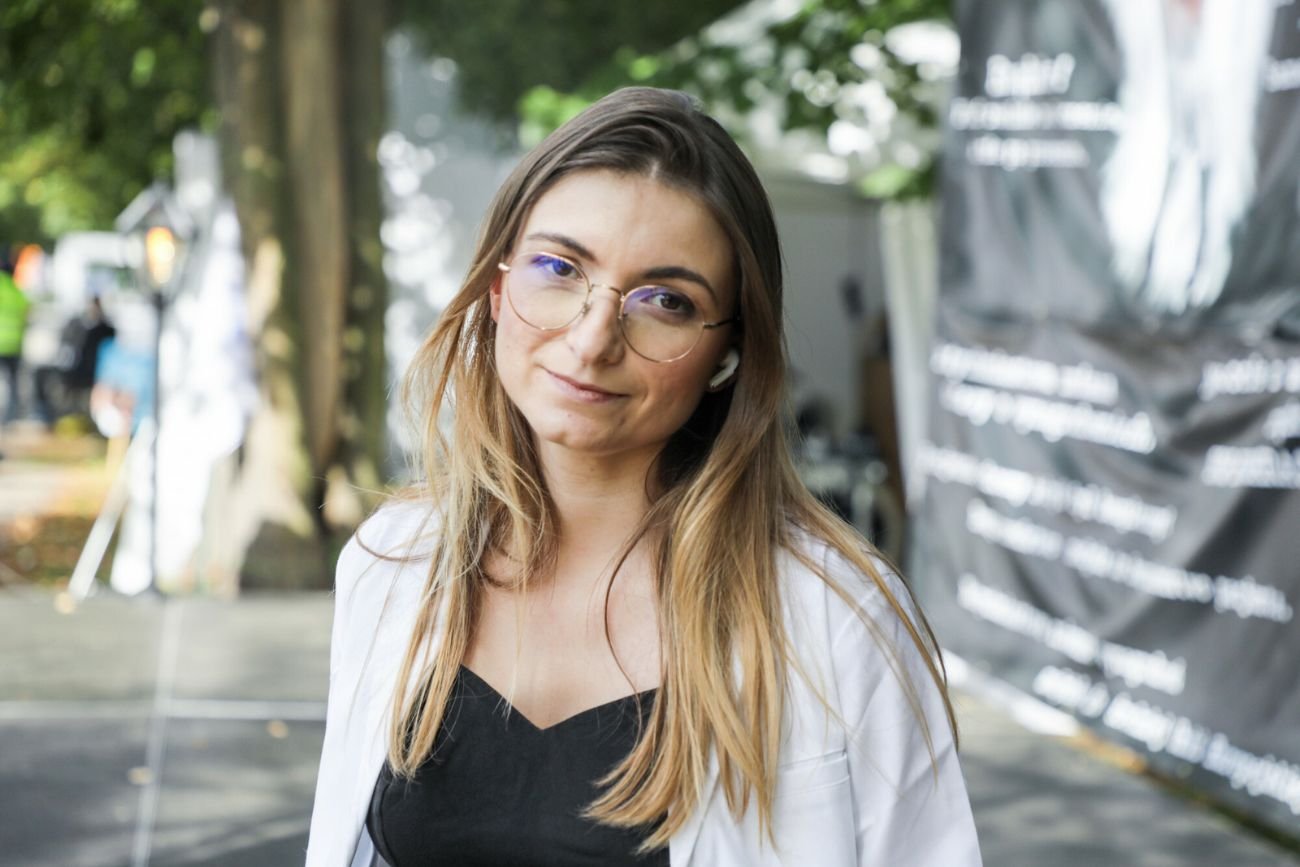 Lek. Anna Bazydło, wiceprzewodnicząca Porozumienia Rezydentów.