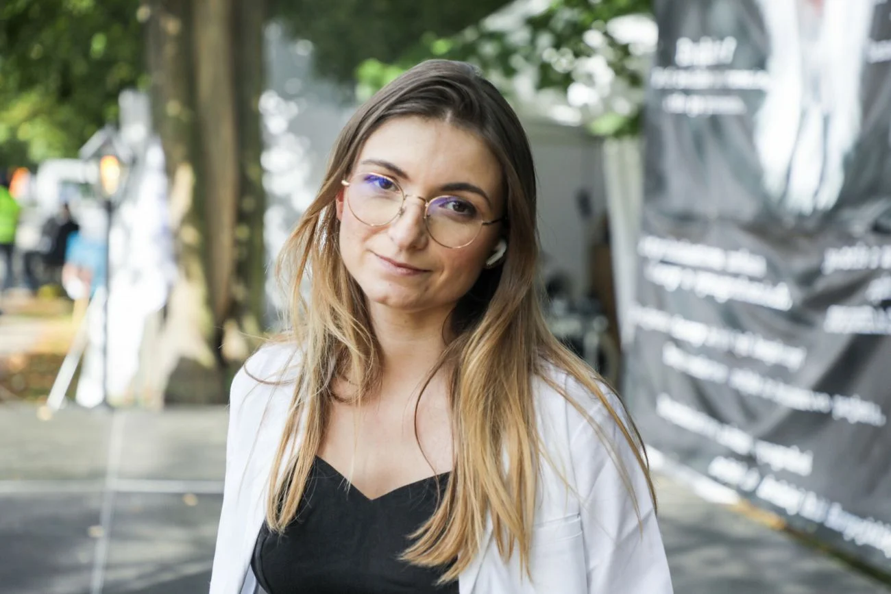 Lek. Anna Bazydło, wiceprzewodnicząca Porozumienia Rezydentów.