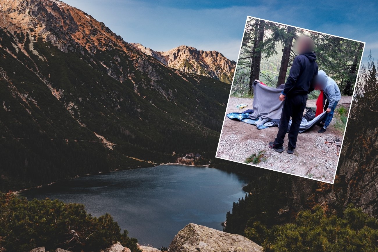 Przyłapani na gorącym uczynku turyści zostali ukarani grzywną.