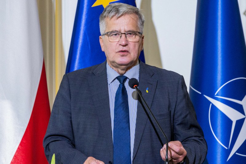 Rosyjska propaganda o słowach Komorowskiego: "Krytykowany w swoim kraju"