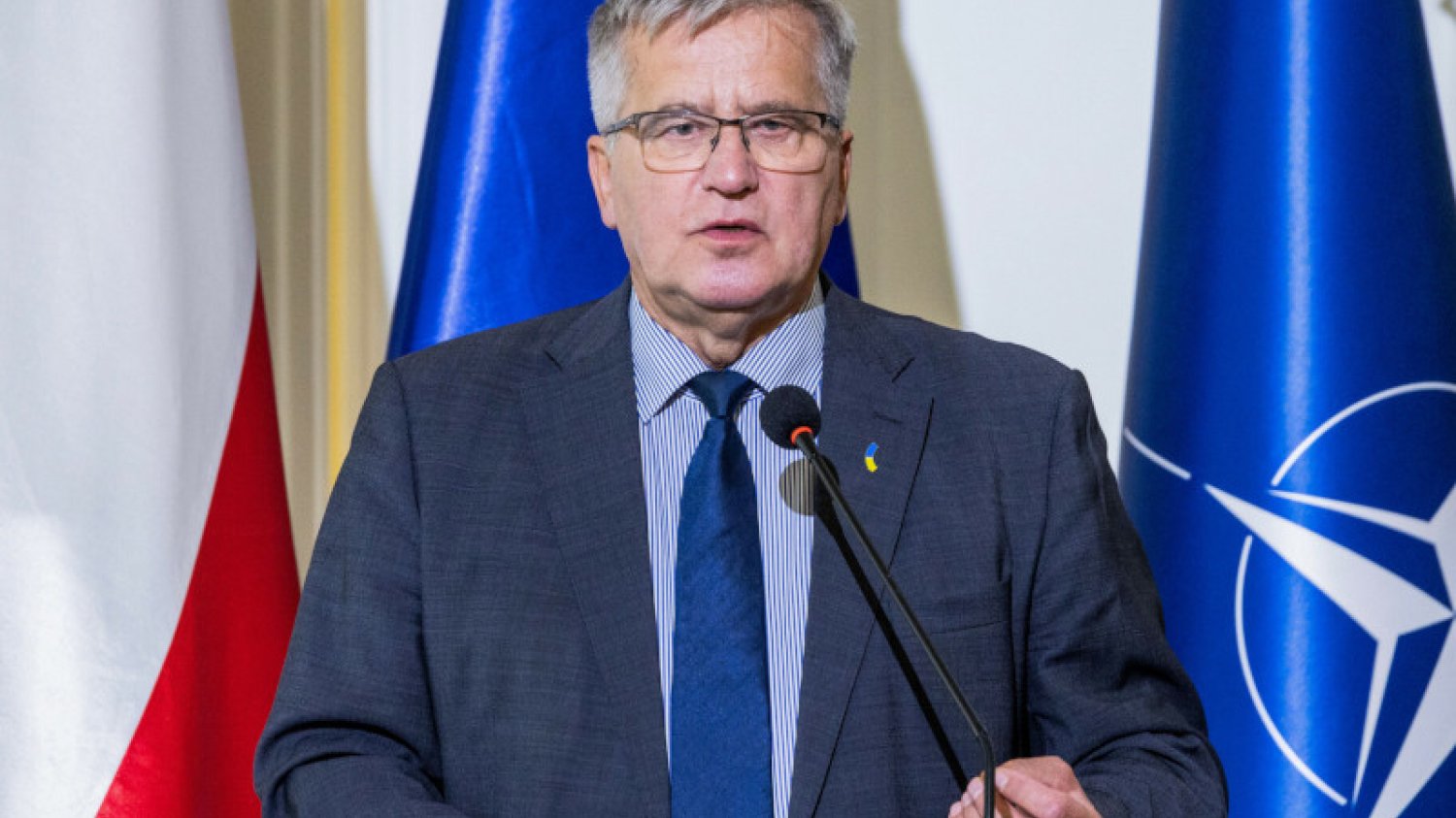 Rosyjska propaganda o słowach Komorowskiego: "Krytykowany w swoim kraju"