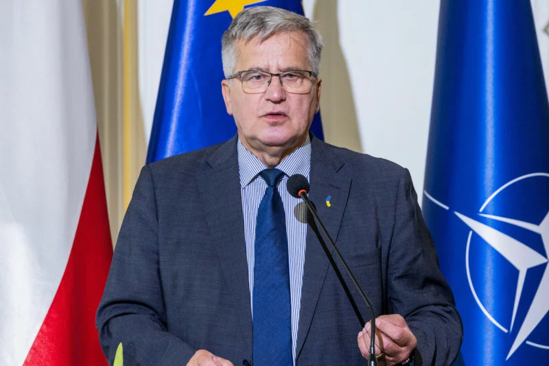 Rosyjska propaganda o słowach Komorowskiego: "Krytykowany w swoim kraju"