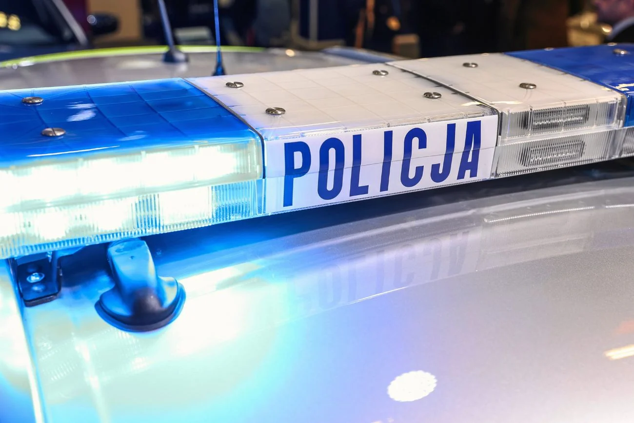 Samochód policyjny Radiowóz policyjny